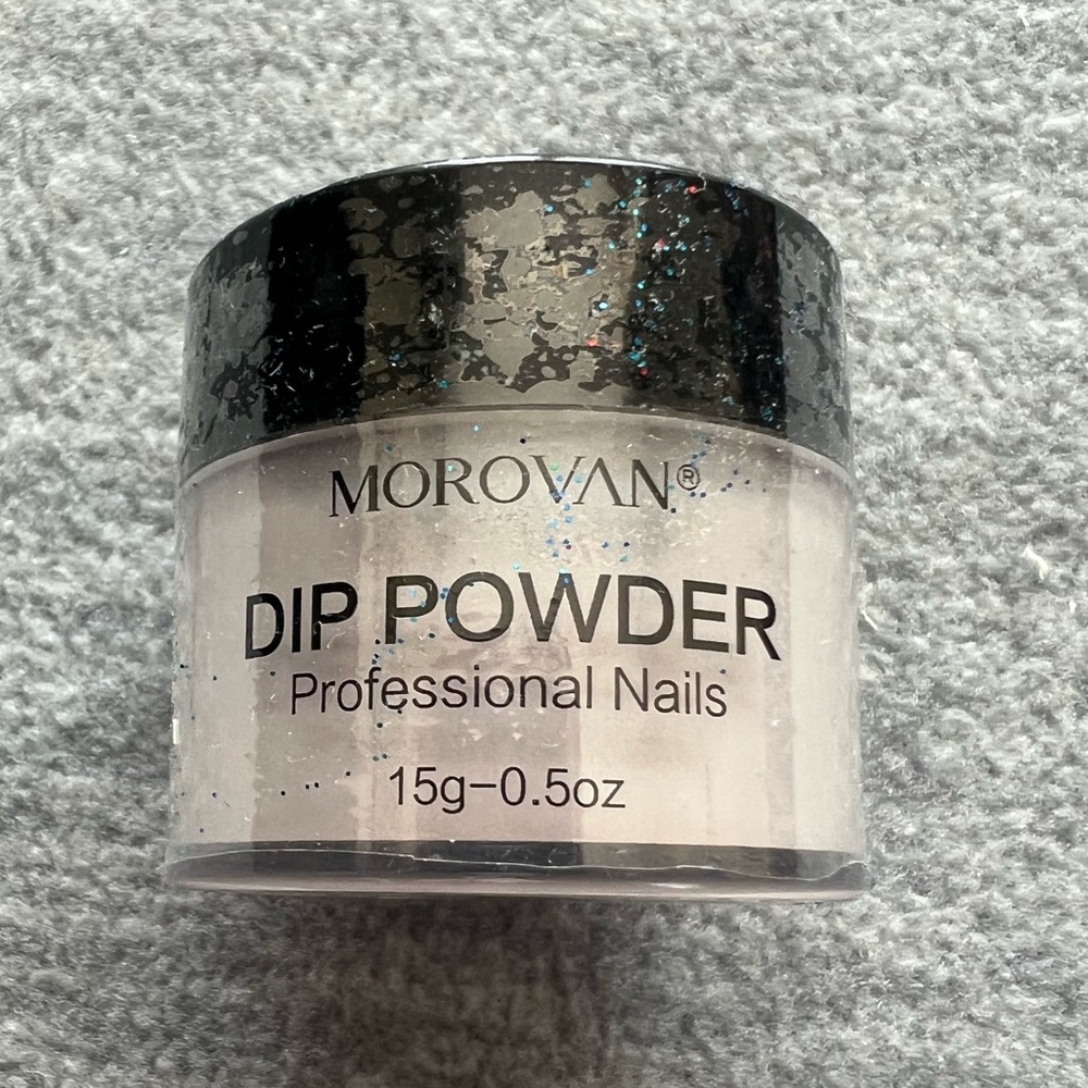 Morovan Professional dip powder‎ nails poly silica manicure pedicure jar new